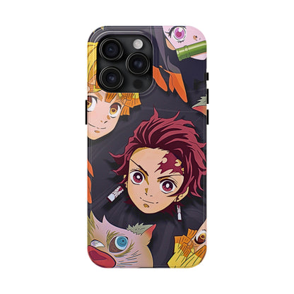 Demon Slayer Gang Tough Phone Case | Anime - Demon Slayer