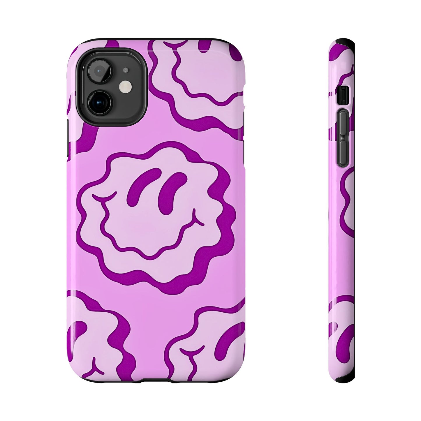 Waving Smile Preppy Pinky Tough Phone Case | Aesthetic