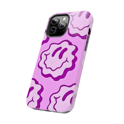 Waving Smile Preppy Pinky Tough Phone Case | Aesthetic
