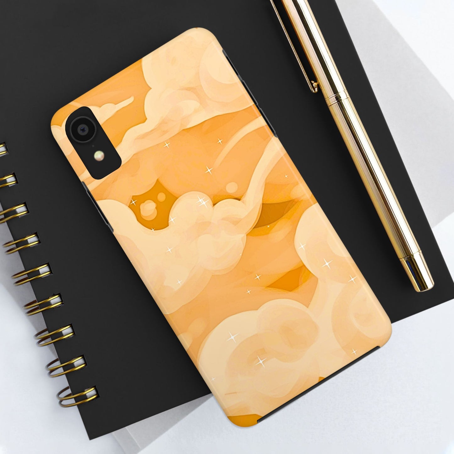 Colored Clouds Style Tough Phone Case | Aesthetic