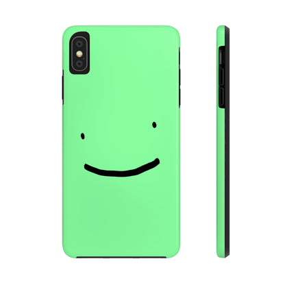 Simple Smile Green Face Tough Phone Case | Other