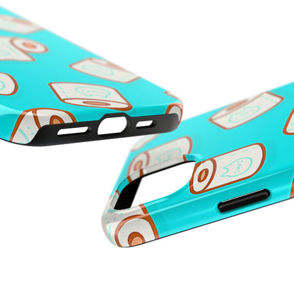Funda resistente para teléfono con estampado de papel higiénico kawaii | Estética