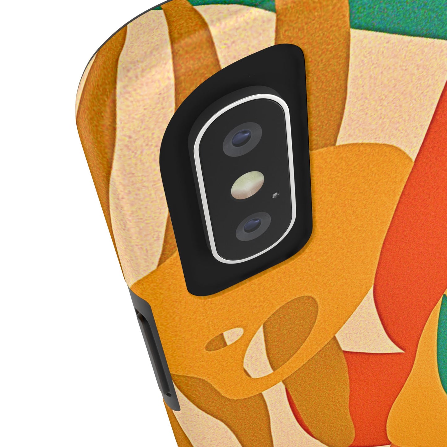 Abstract Autumn Leaves Tough Phone Case | Aesthetic