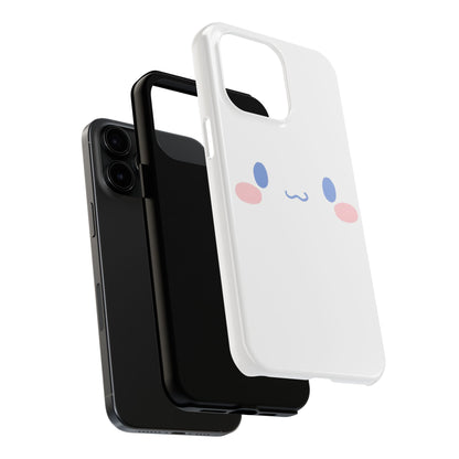 Sanrio Cinnamoroll Cute Face Pastel Kawaii Minimal Tough Phone Case | Cartoons