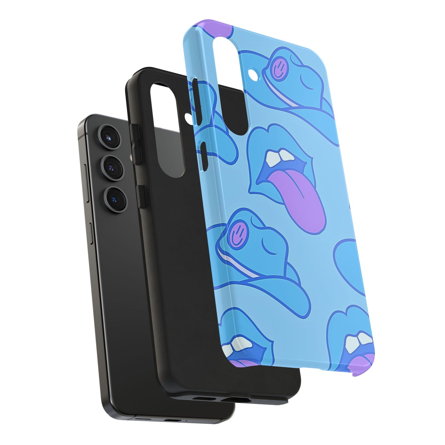 Funda resistente para teléfono con estampado de sombrero vaquero y labios sensuales (versión 2) | Estética