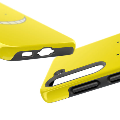 Assassination Classroom Koro-sensei Yellow Face Design Tough Phone Case | Anime