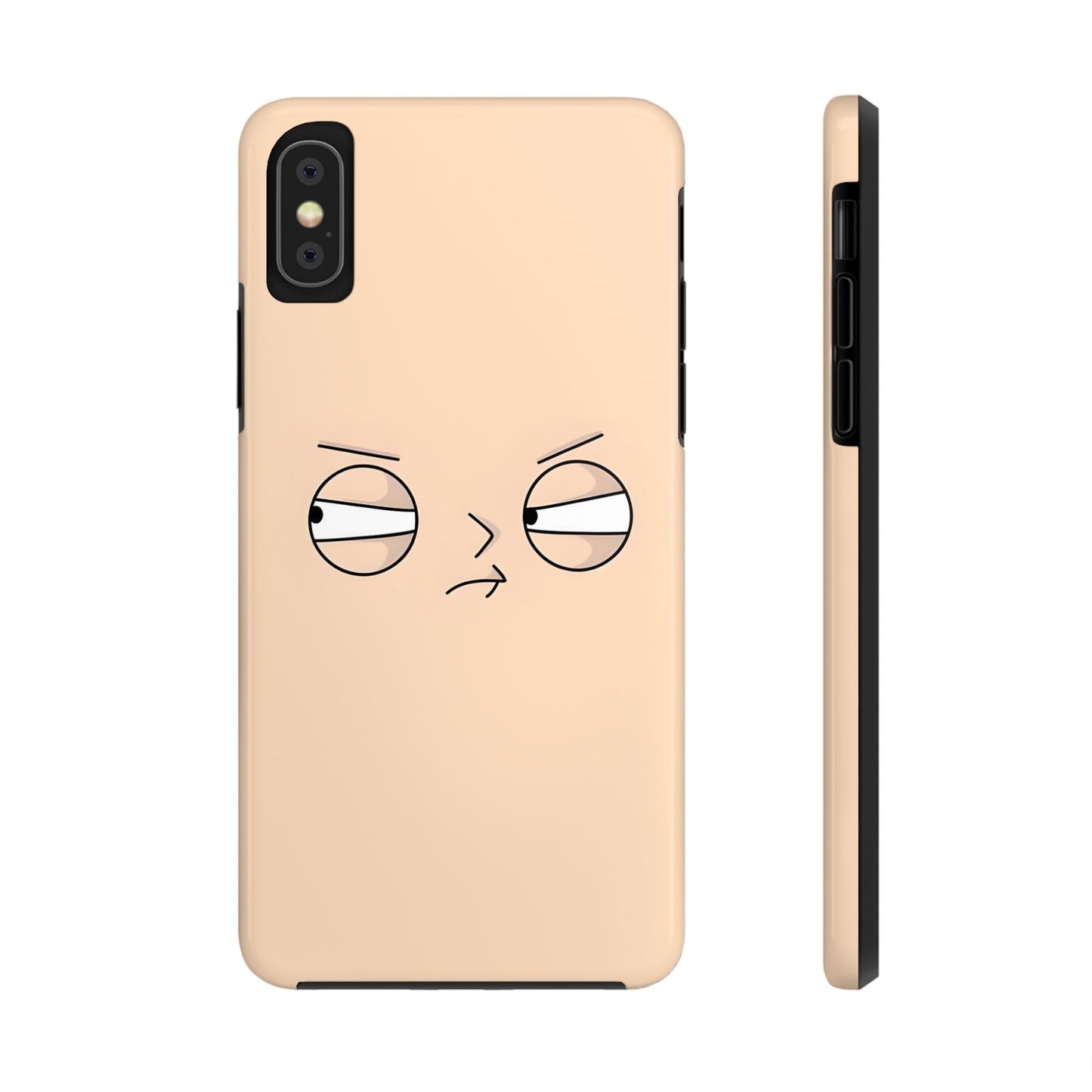 Family Guy Stewie Suspicious Eyes Look Tough Phone Case | Cartoons