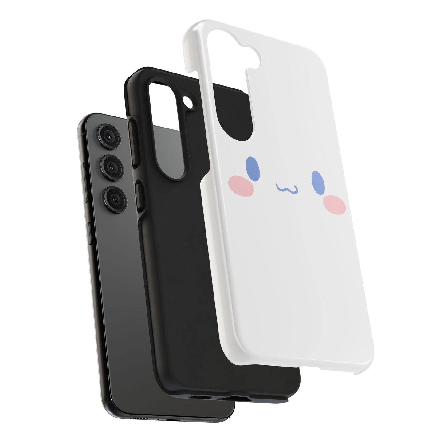 Sanrio Cinnamoroll Cute Face Pastel Kawaii Minimal Tough Phone Case | Cartoons