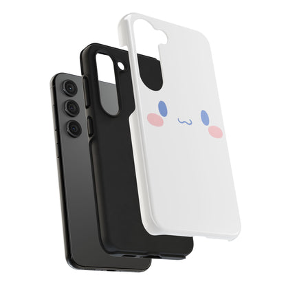Sanrio Cinnamoroll Cute Face Pastel Kawaii Minimal Tough Phone Case | Cartoons