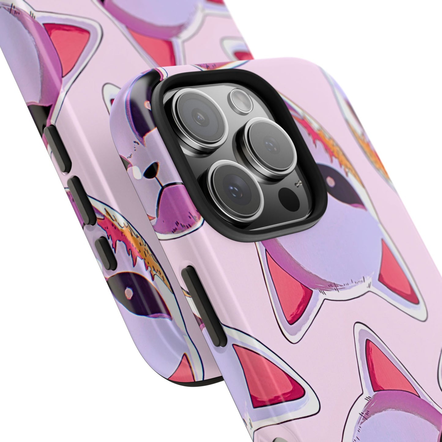Sabito Fox Mask Pattern Tough Phone Case | Anime - Demon Slayer