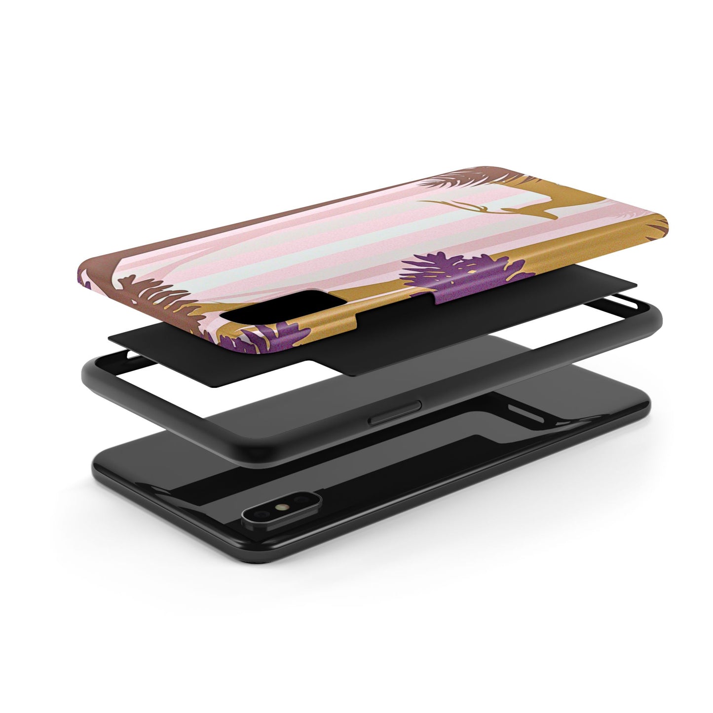 Abstract Forest Tough Phone Case | Aesthetic