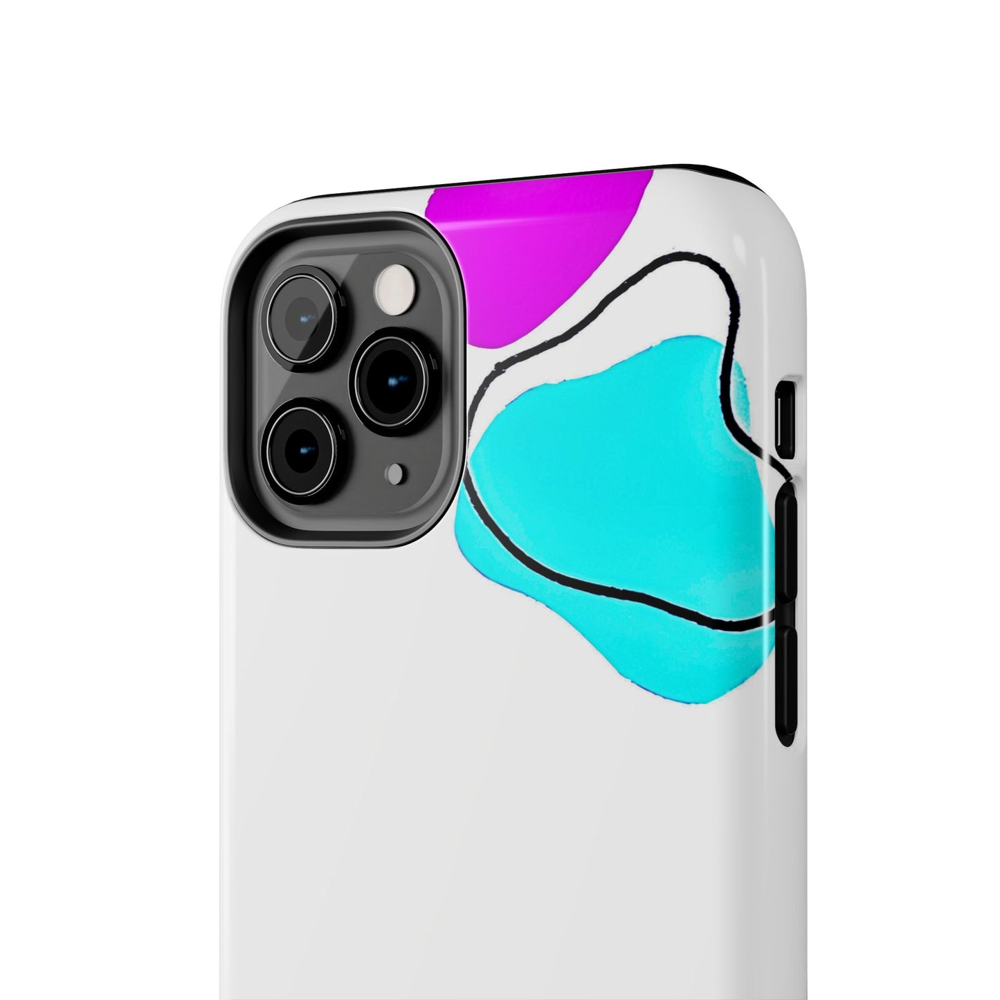 Abstract Shapes Preppy Pastel Style (Version 2) Tough Phone Case | Aesthetic