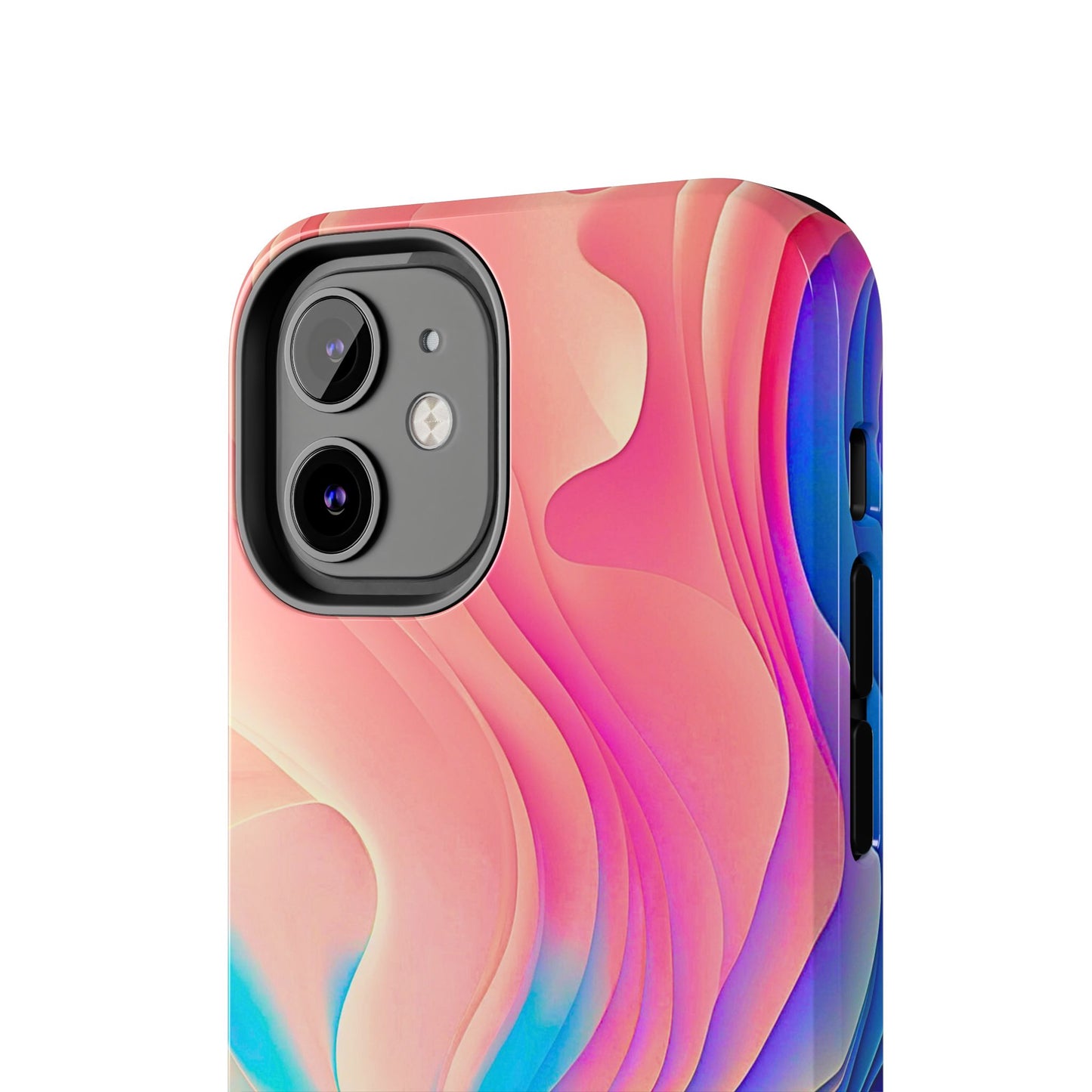 Abstract Pastel Waves Tough Phone Case | Aesthetic