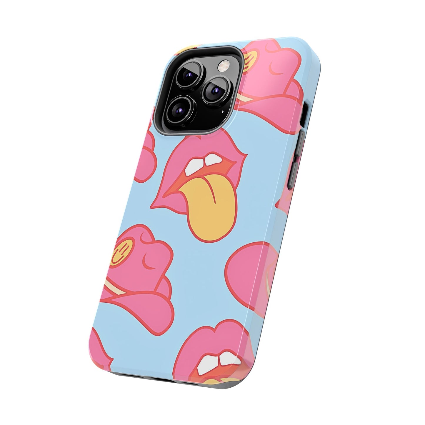 Funda resistente para teléfono con estampado de sombrero vaquero y labios sensuales (versión 1) | Estética