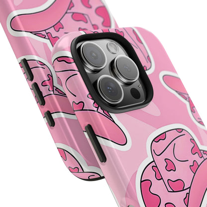 Pink Cowboy Hat Preppy Tough Phone Case | Aesthetic