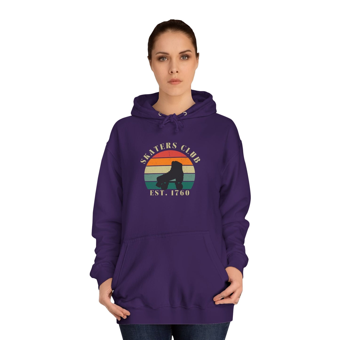 Retro Skaters Club Unisex Hoodie