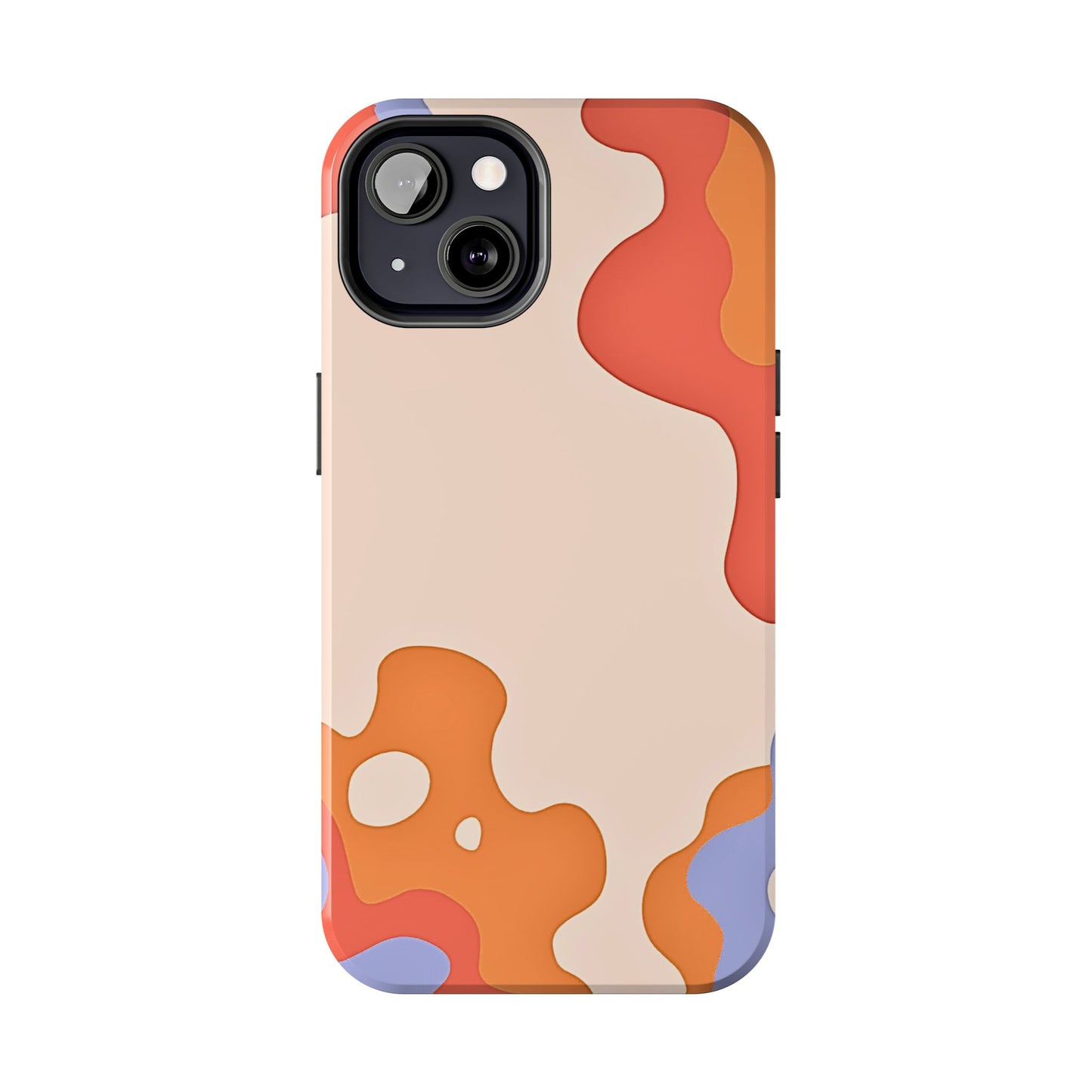 Funda resistente para teléfono con diseño de pastel líquido de verano | Estética