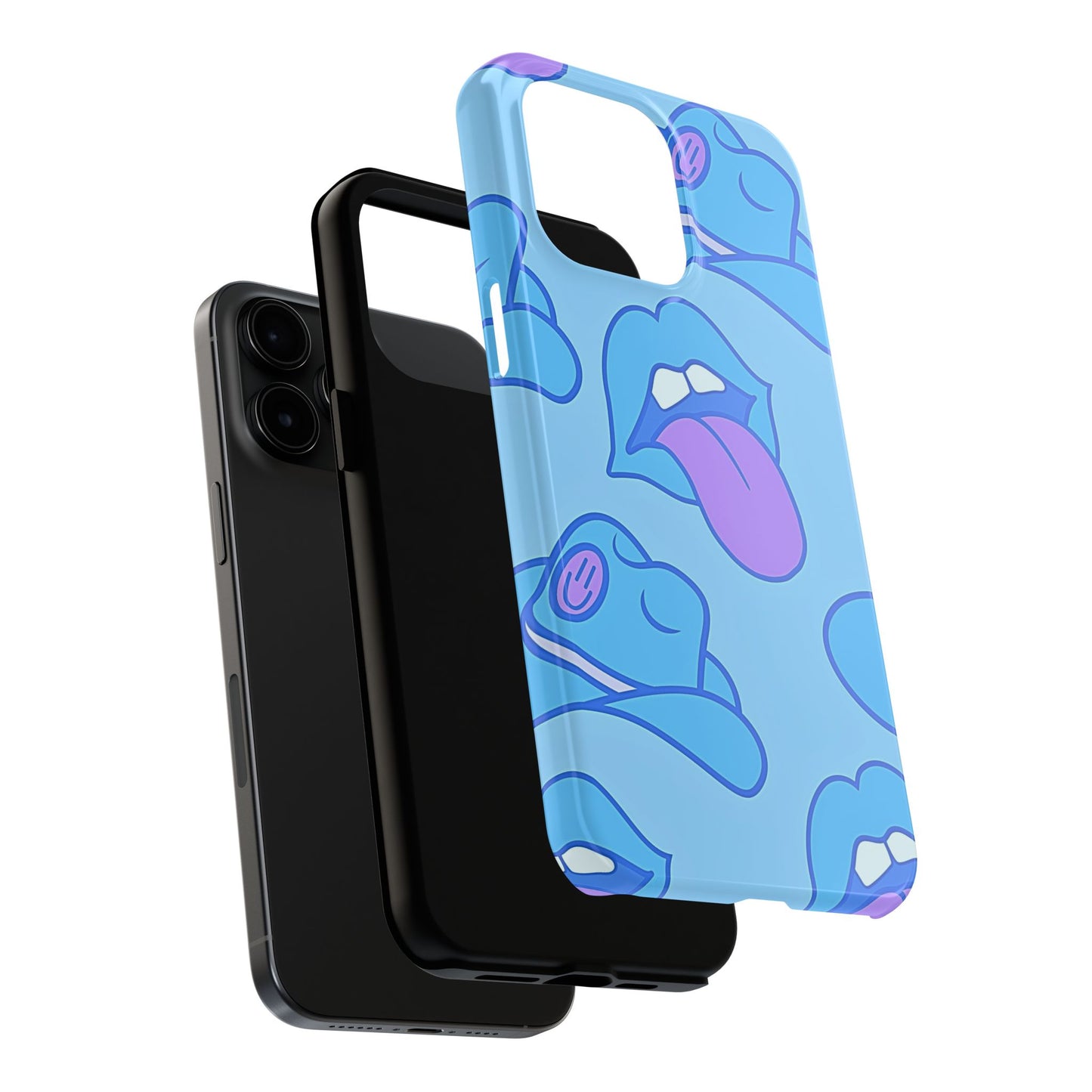 Funda resistente para teléfono con estampado de sombrero vaquero y labios sensuales (versión 2) | Estética