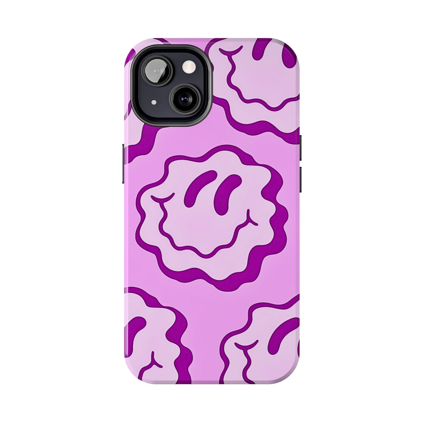 Waving Smile Preppy Pinky Tough Phone Case | Aesthetic