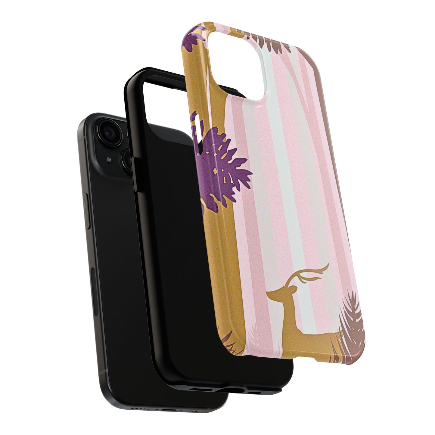 Abstract Forest Tough Phone Case | Aesthetic