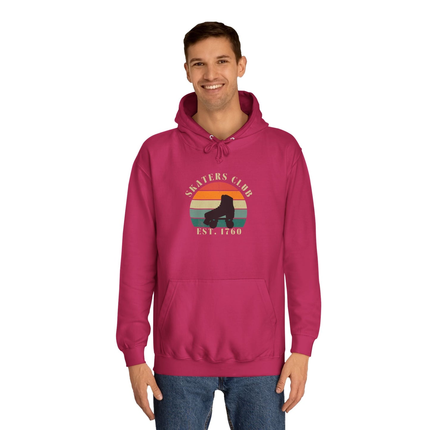Retro Skaters Club Unisex Hoodie