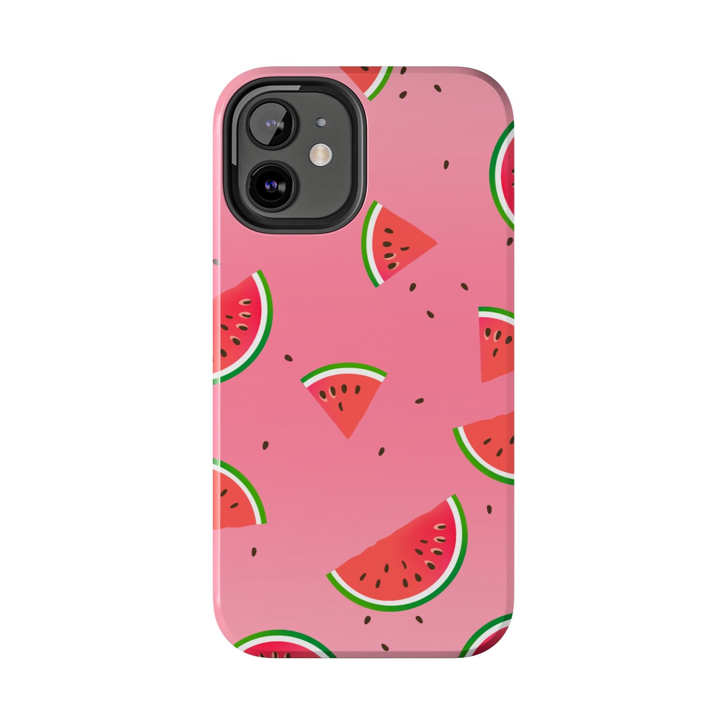 Pink and Red Gradient Watermelon Tough Phone Case | Food
