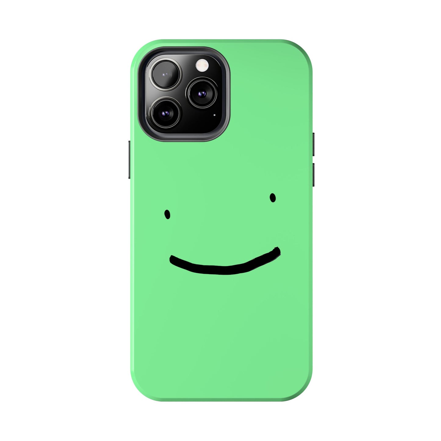 Simple Smile Green Face Tough Phone Case | Other