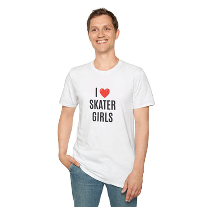 I Love Skater Girls T-Shirt