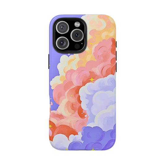 Dream Colored Clouds Style Tough Phone Case | Aesthetic
