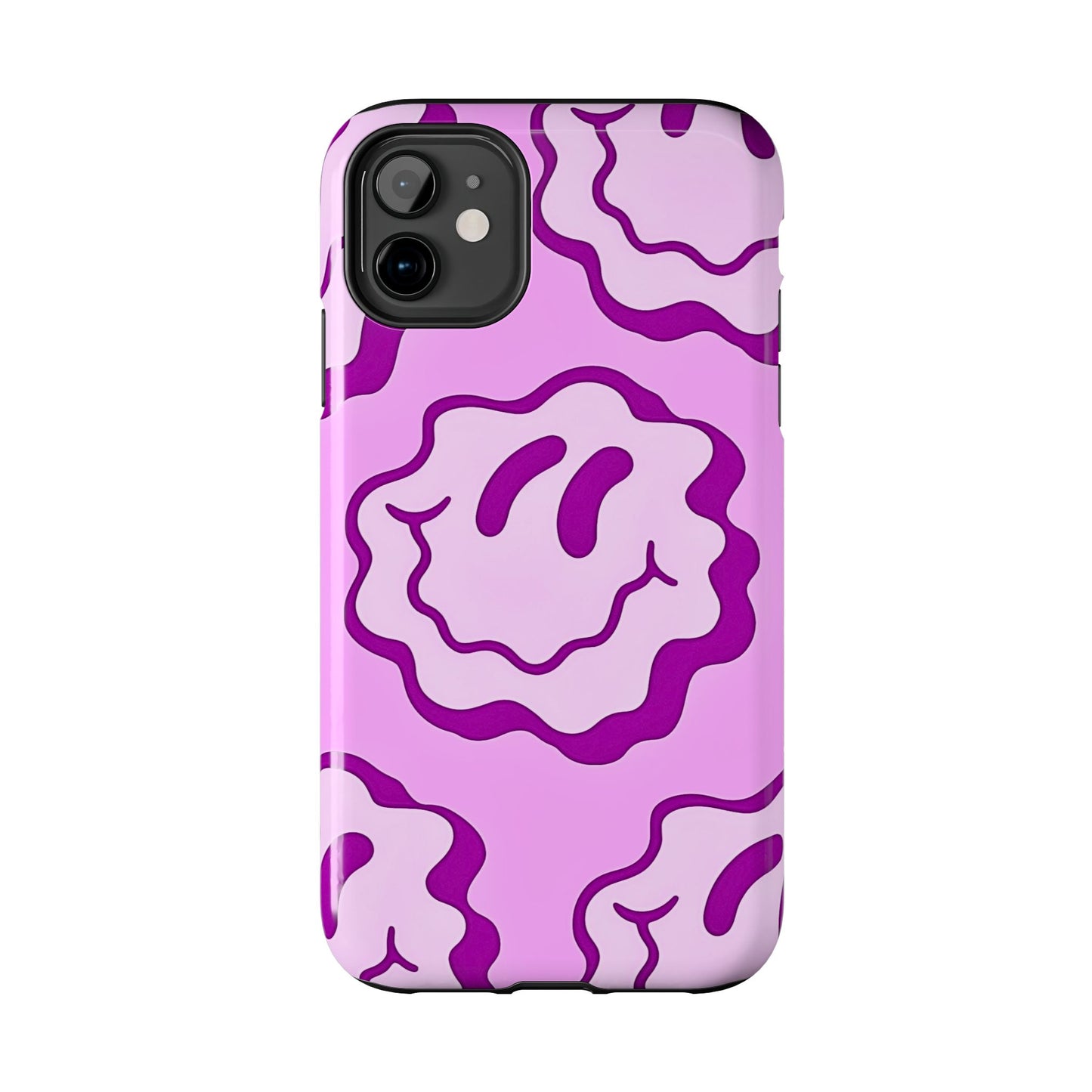 Waving Smile Preppy Pinky Tough Phone Case | Aesthetic