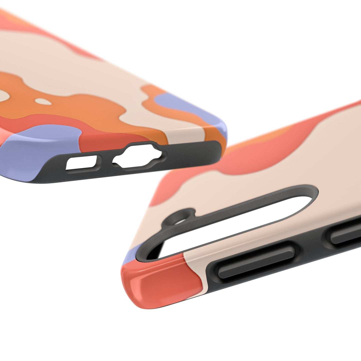 Funda resistente para teléfono con diseño de pastel líquido de verano | Estética
