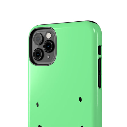 Simple Smile Green Face Tough Phone Case | Other