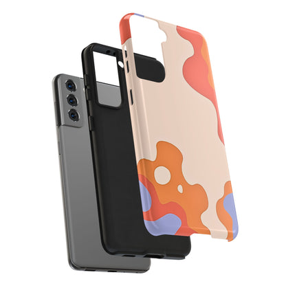 Funda resistente para teléfono con diseño de pastel líquido de verano | Estética