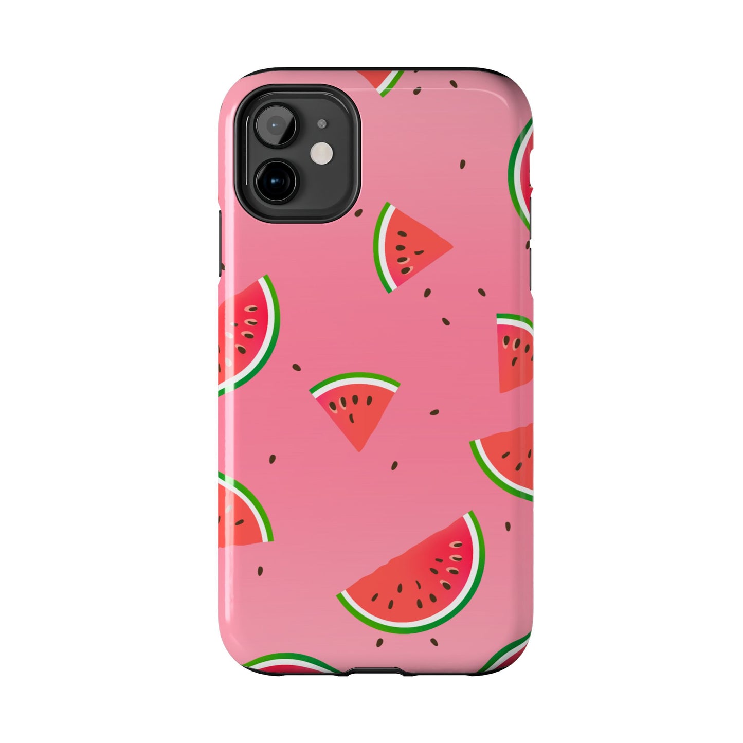 Pink and Red Gradient Watermelon Tough Phone Case | Food