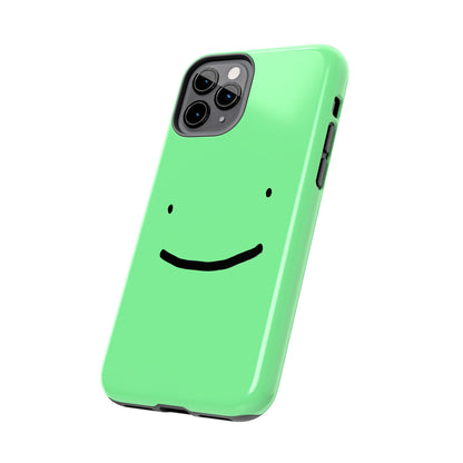 Simple Smile Green Face Tough Phone Case | Other