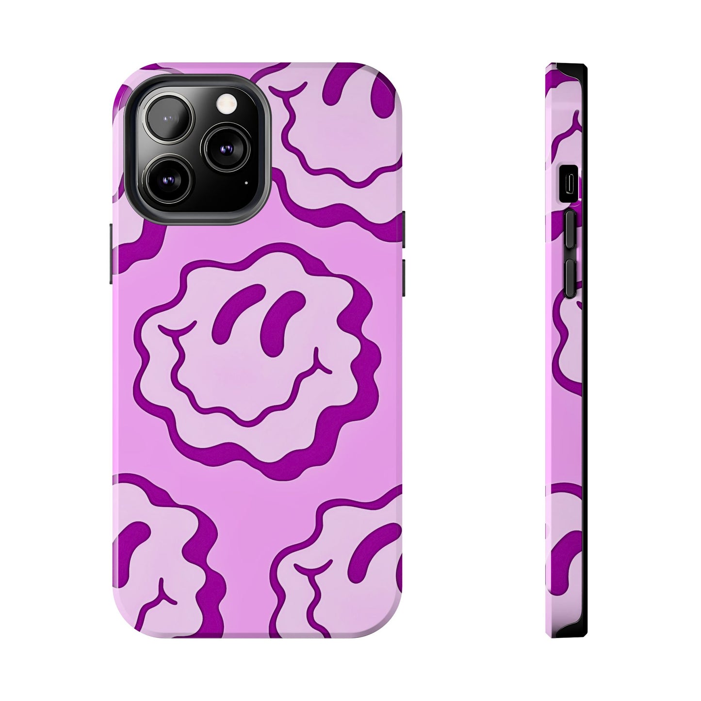 Waving Smile Preppy Pinky Tough Phone Case | Aesthetic