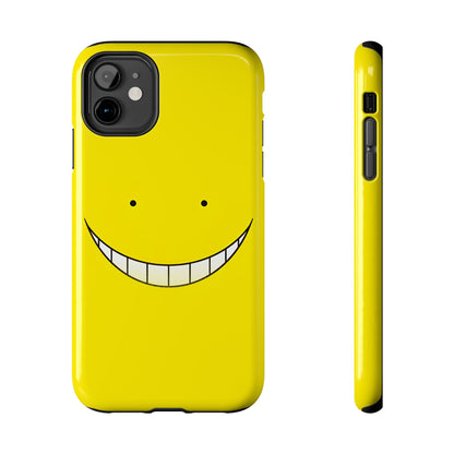 Assassination Classroom Koro-sensei Yellow Face Design Tough Phone Case | Anime
