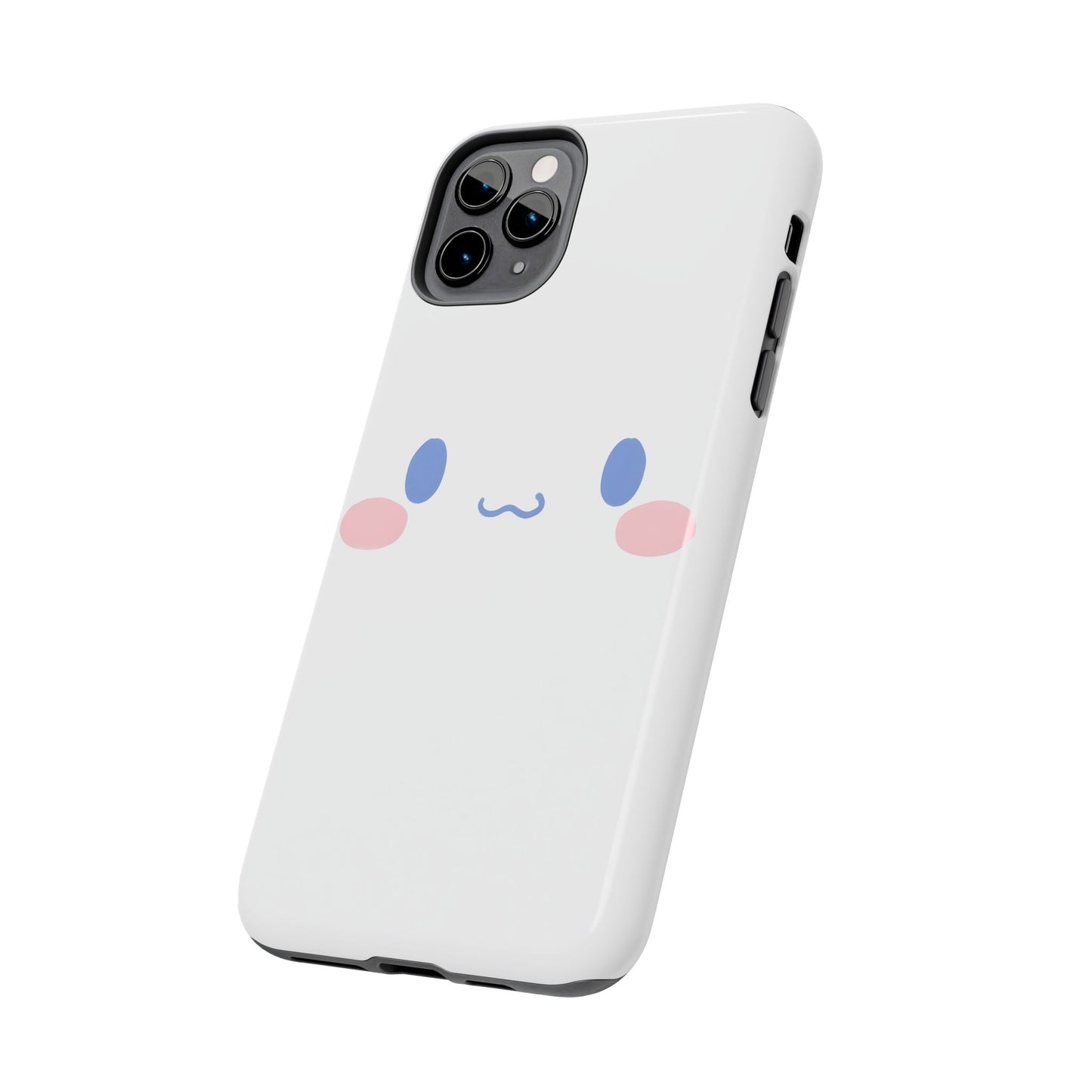Sanrio Cinnamoroll Cute Face Pastel Kawaii Minimal Tough Phone Case | Cartoons