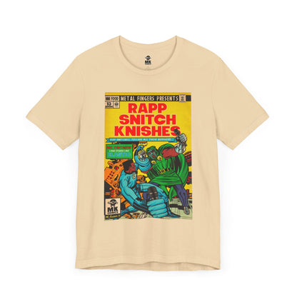 Rapp Snitch Knishes Comic Book Art - Unisex Jersey Short Sleeve Tee