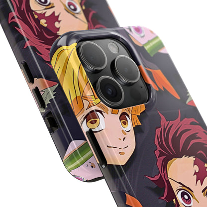 Demon Slayer Gang Tough Phone Case | Anime - Demon Slayer