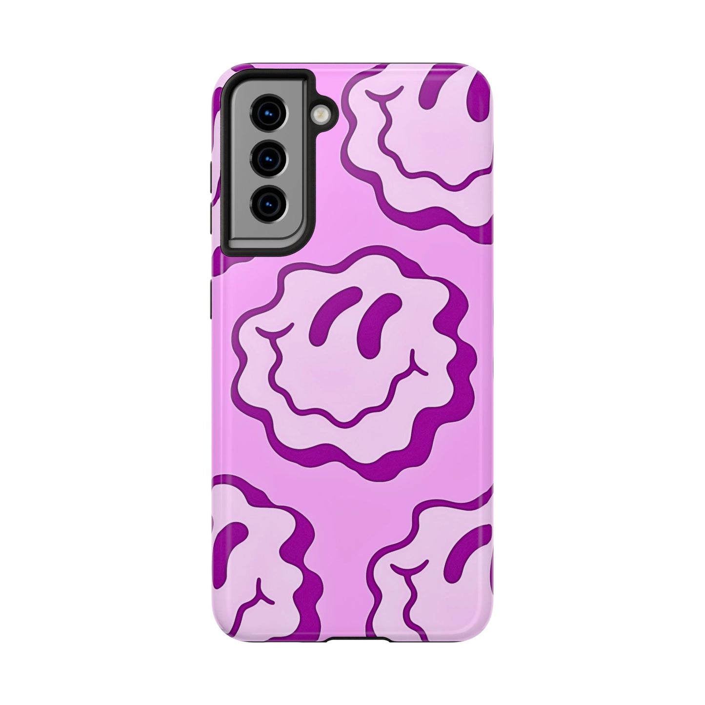 Waving Smile Preppy Pinky Tough Phone Case | Aesthetic