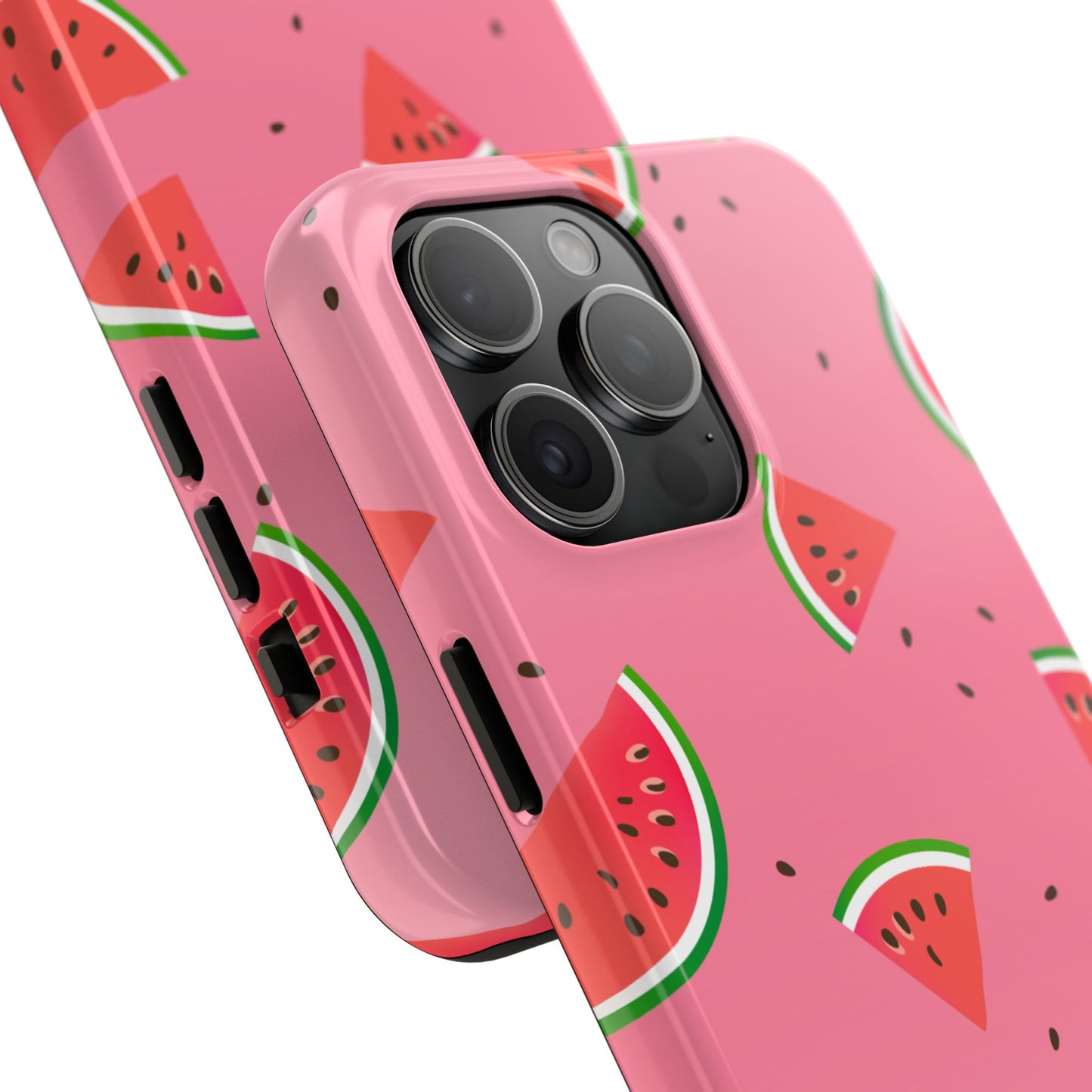 Pink and Red Gradient Watermelon Tough Phone Case | Food