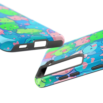 Cute Colorful Cats Pattern Style Tough Phone Case | Animals