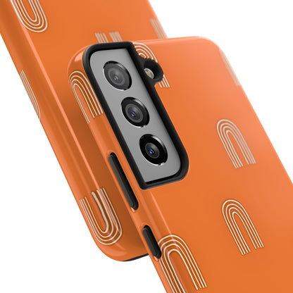 Arches Orange Tough Phone Case | Aesthetic