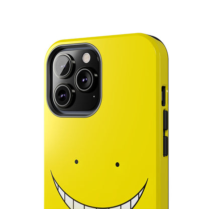 Assassination Classroom Koro-sensei Yellow Face Design Tough Phone Case | Anime