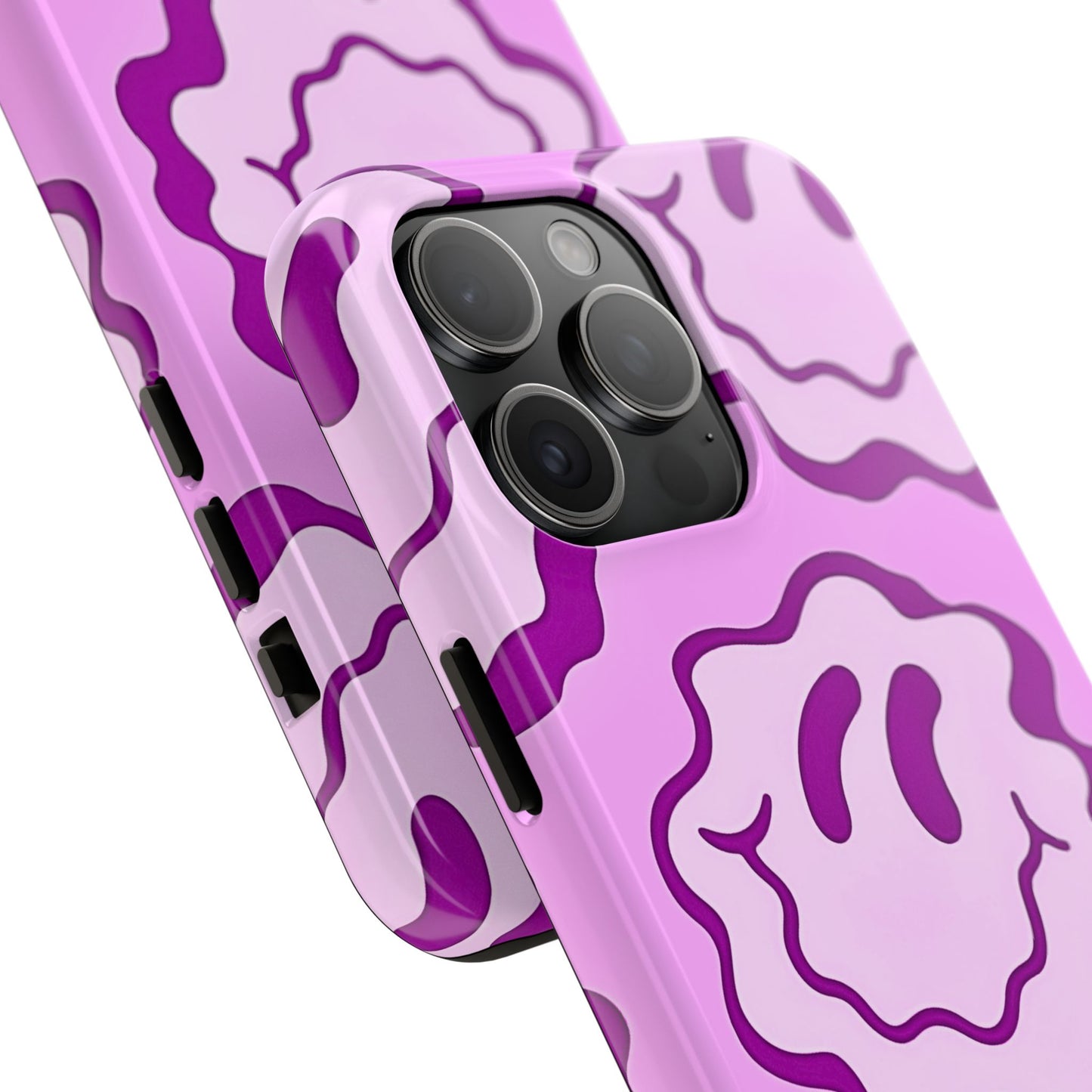 Waving Smile Preppy Pinky Tough Phone Case | Aesthetic