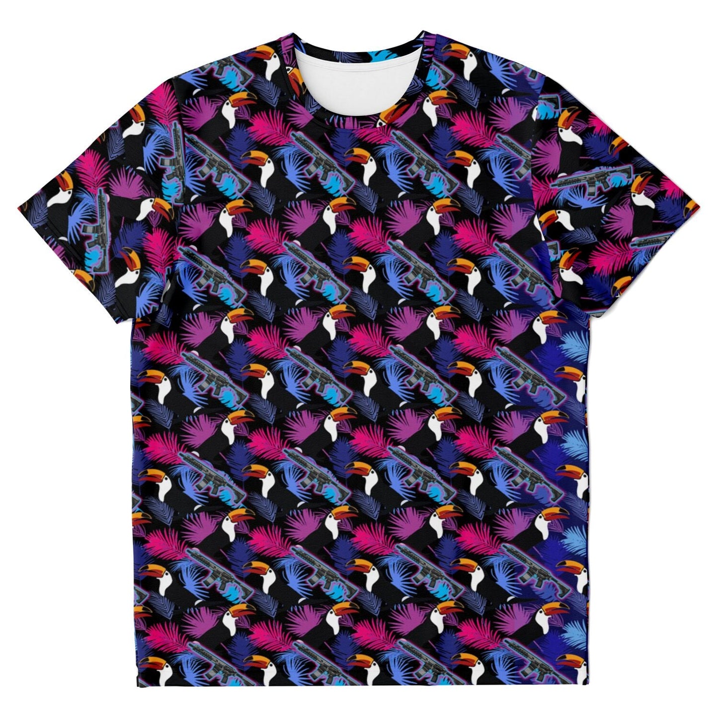 Rad Palm Toucan Attack T-Shirt