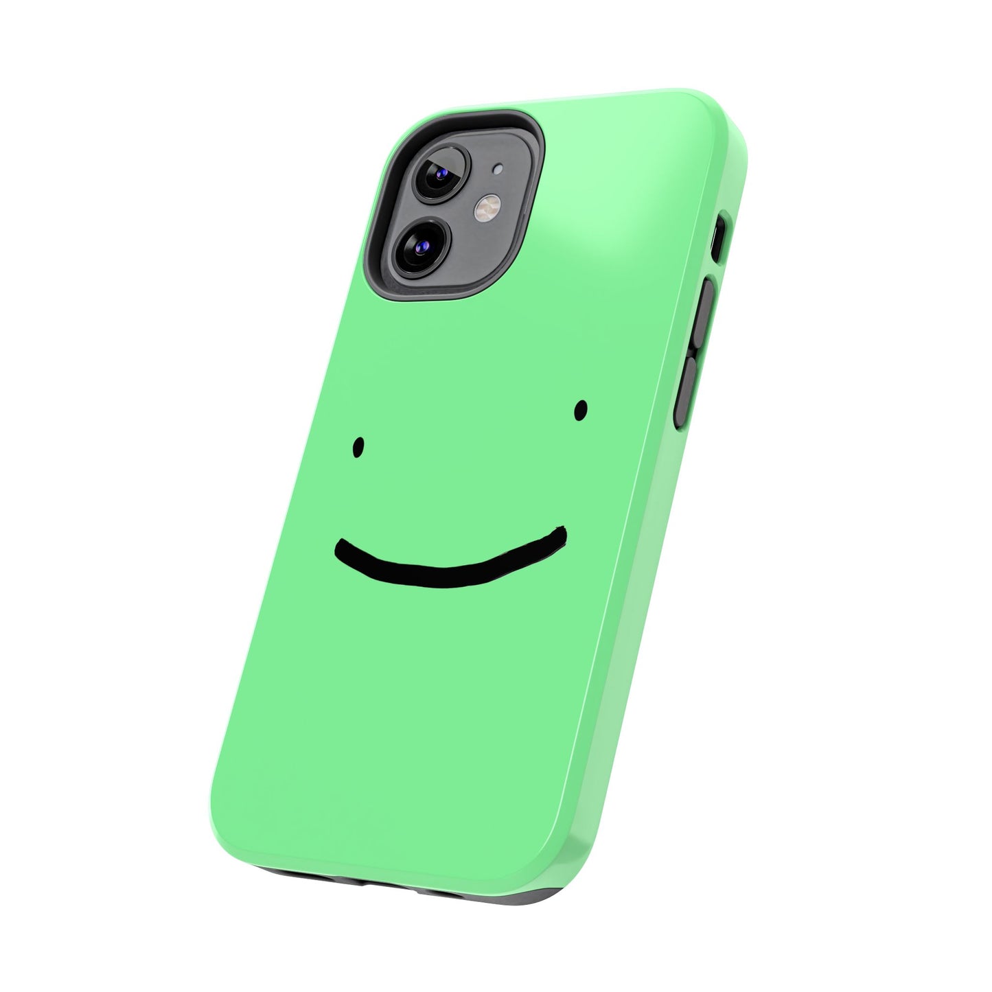 Simple Smile Green Face Tough Phone Case | Other
