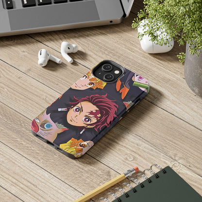 Demon Slayer Gang Tough Phone Case | Anime - Demon Slayer