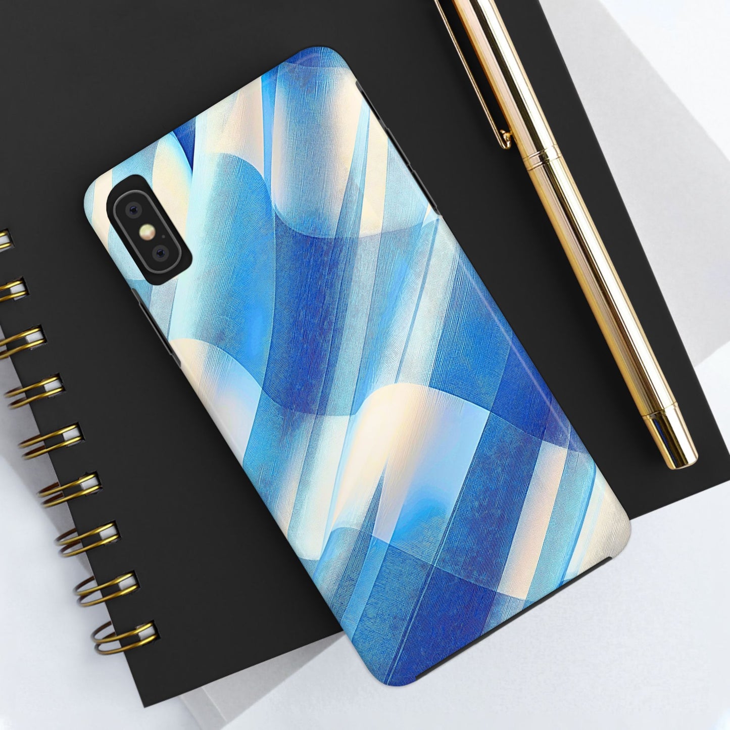 Pastel Plaid Pattern Clean Tough Phone Case | Aesthetic